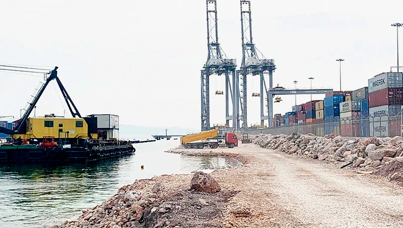 Yarımca Liman İnşaatı — Gültaş arşivi